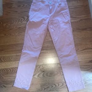 Attyre ankle jeans with beading details